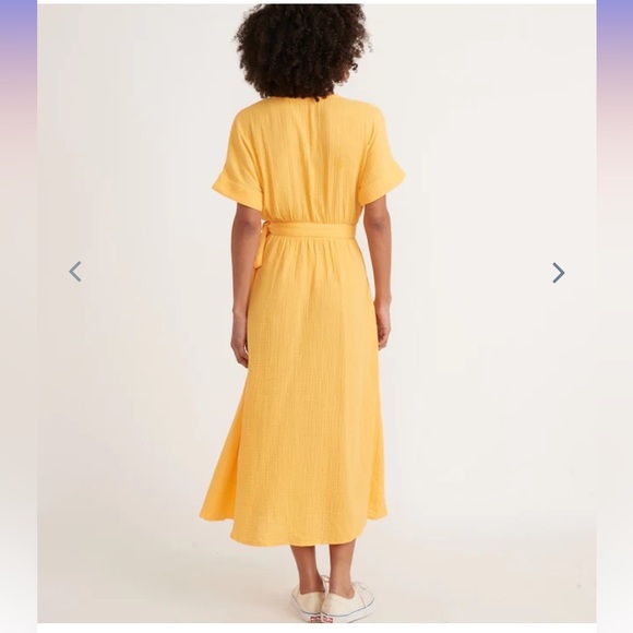 Marine layer wrap dress - Picture 3 of 5